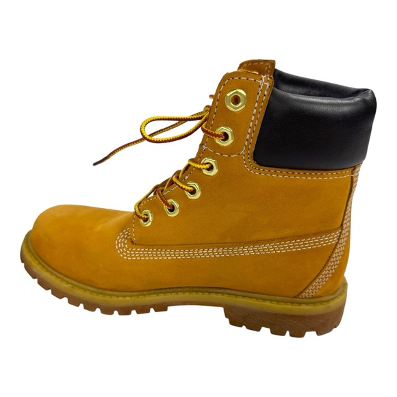 Timberland Womens Premium 6” Boots Waterproof Wheat Nubuck - Picture 7 of 14